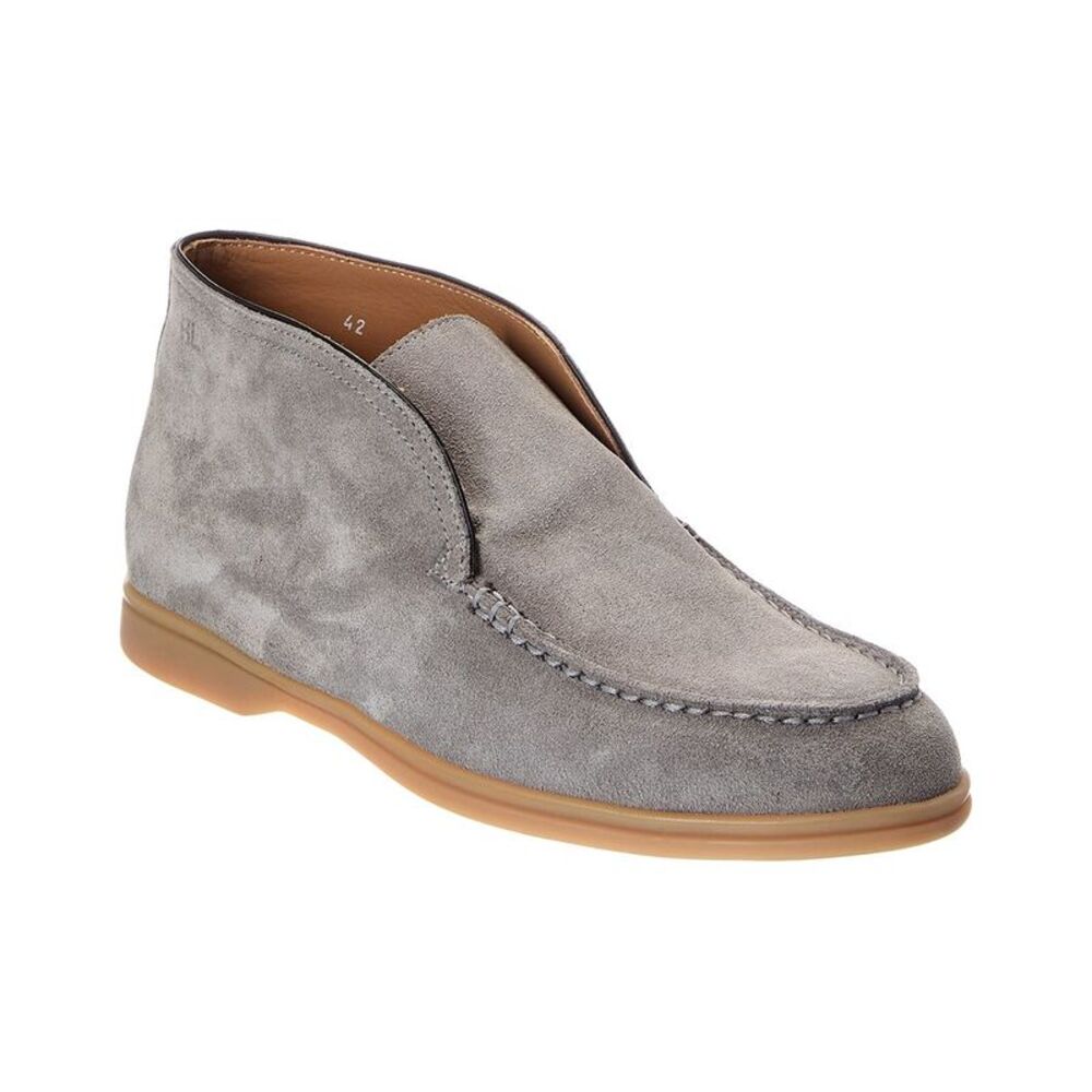 Harry's Of London Tower Suede Loafer, Gray